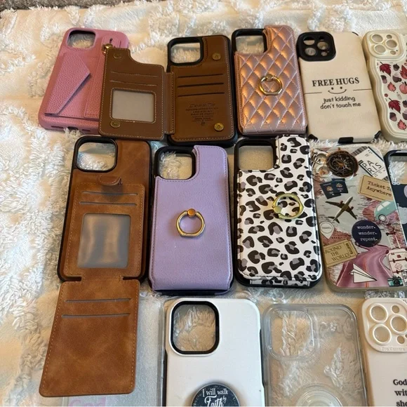 Assorted Phone Cases - Multi-Color Iphone 13 Pro Max Lot